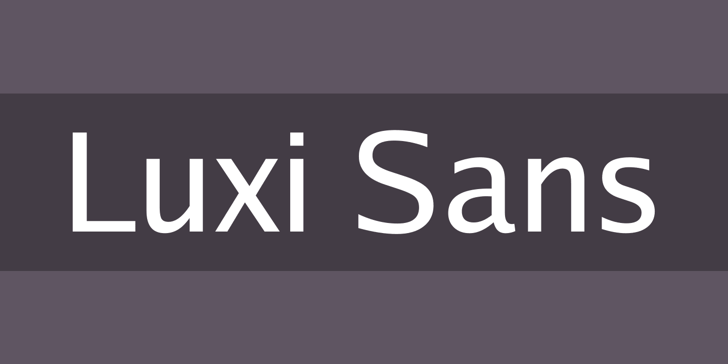 Police Luxi Sans